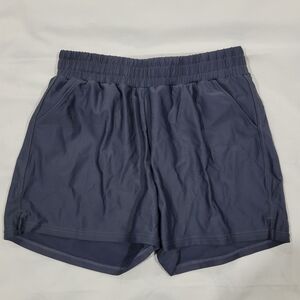Halcurt Women's Swim Shorts XL Grey Liner Pockets Beachwear